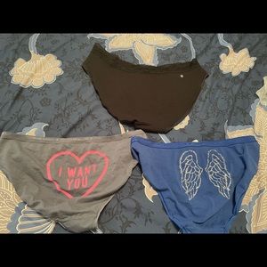 Victoria Secret Pantie size L set